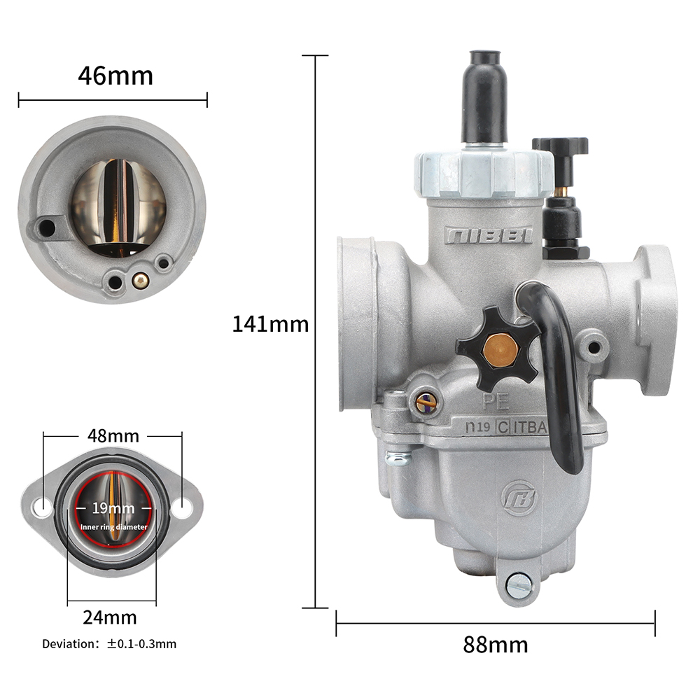 Nibbi Racing PE19 Silver Line Flansch