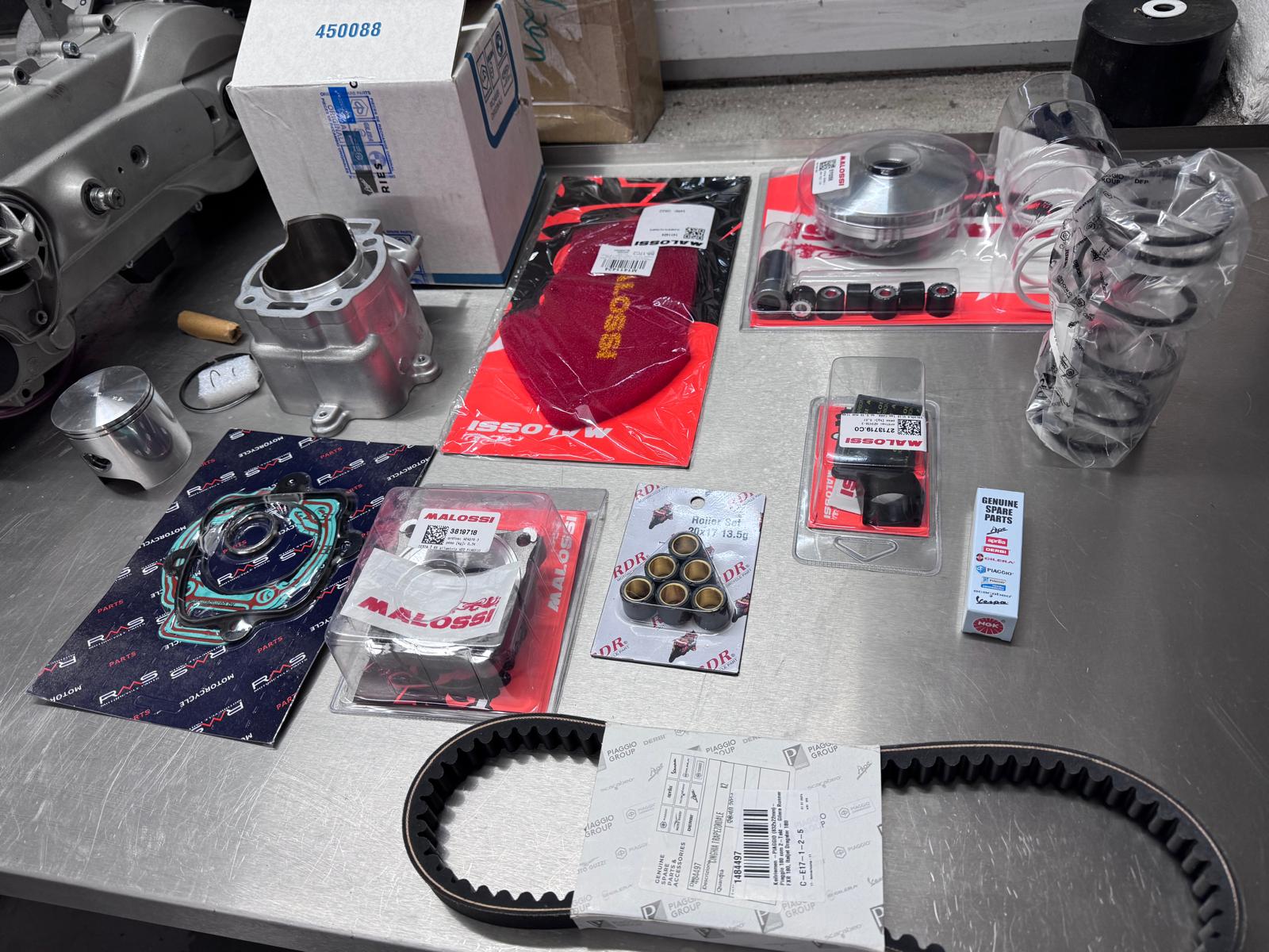 Gilera Runner 2T 125 – 180 ccm Tuning Stage 1 Kit